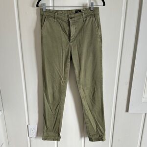 Women’s AG Caden Olive Green Pants